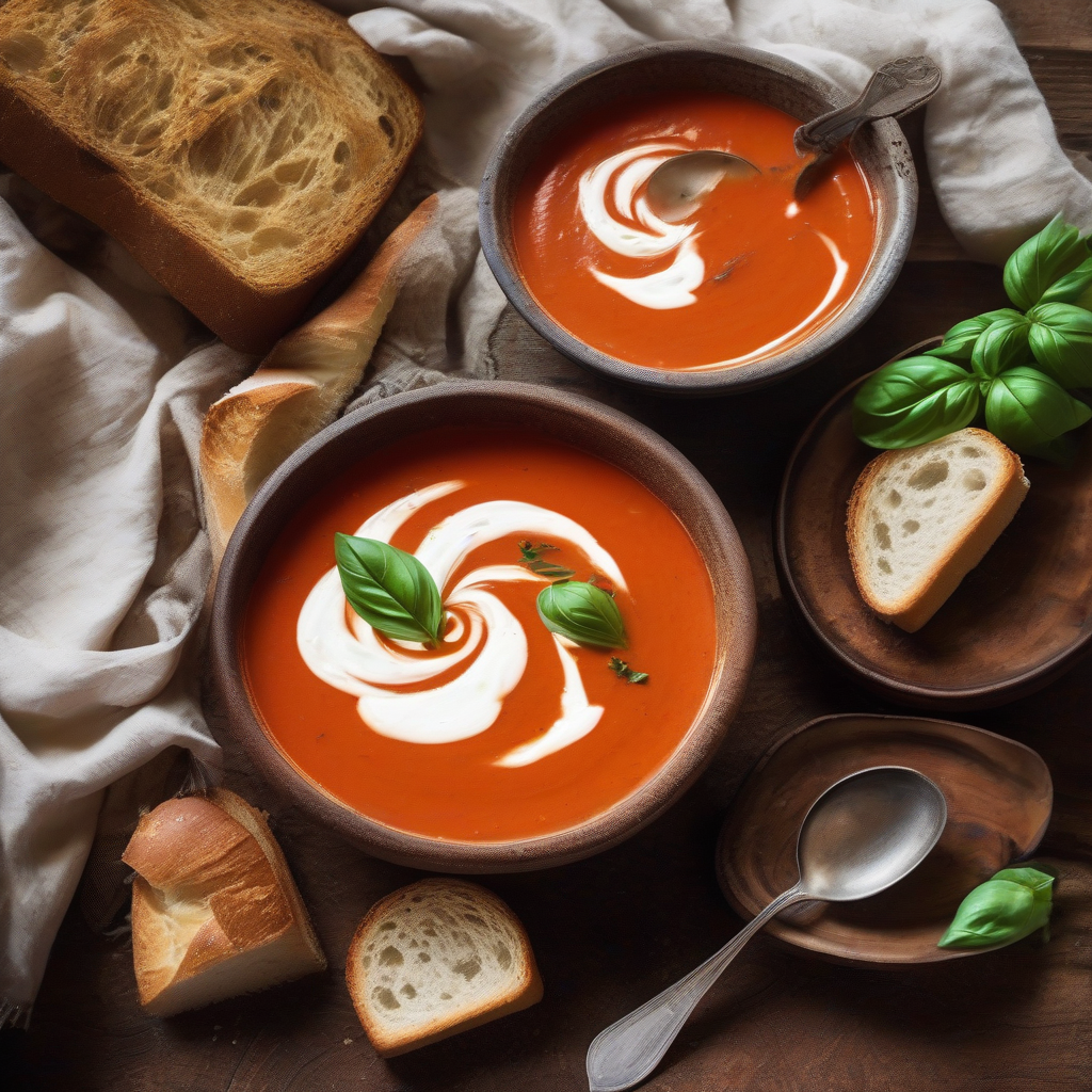 Sopa de Tomate Assado